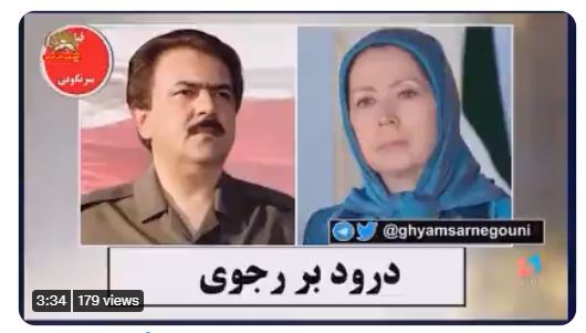 L’opposition pirate les chaînes télévisées de l'Etat et diffusent les images de Radjavi en Iran