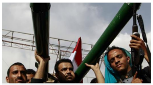 Les Houthis dévoilent un missile similaire au « missile hypersonique » iranien