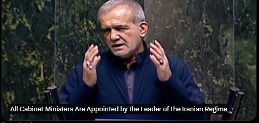 Tous les ministres du cabinet sont nommés par Khamenei