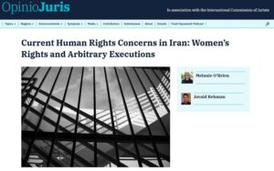 Escalade des violations des droits humains en Iran : Pleins feux sur les droits des femmes et les exécutions arbitraires