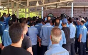 Manifestations de travailleurs de l'industrie sidérurgique iranienne et de travailleurs sous contrat