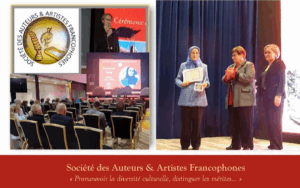 La Médaille d’Argent littéraire de la SAAF à l’Iranienne Massoumeh Raouf