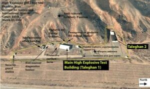 Le régime iranien construit une structure ressemblant à une chambre d'essais d'explosifs nucléaires