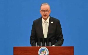 Le Premier ministre australien Anthony Albanese apporte son soutien aux manifestations en Iran