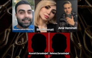 Quatre autres manifestants du soulèvement iranien de janvier condamnés à mort