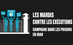 La campagne des mardis contre les exécutions en Iran entre dans sa 125e semaine