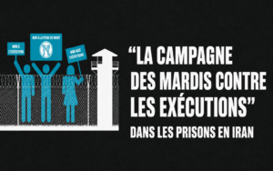 La campagne « des mardis contre les » entame sa 131e semaine à travers l'Iran